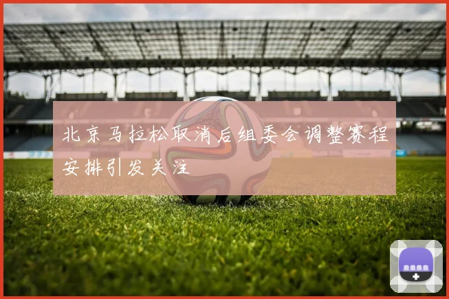 北京马拉松取消后组委会调整赛程安排引发关注